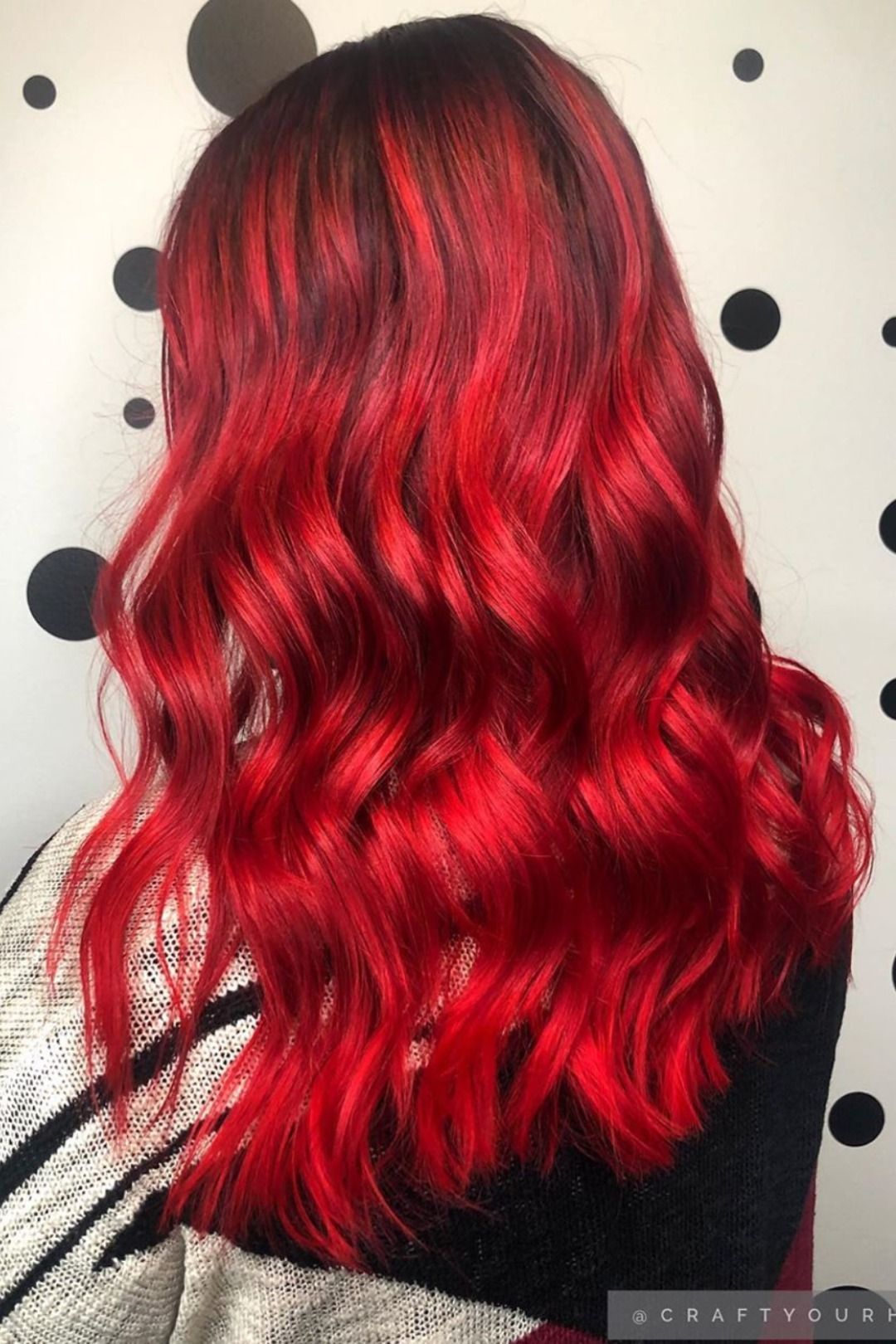 17 hair White red ideas