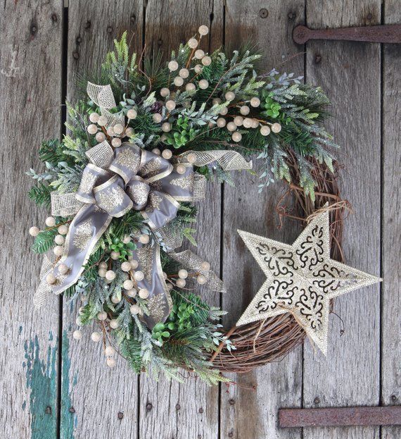 Your place to buy and sell all things handmade -   17 holiday Wreaths gold ideas
