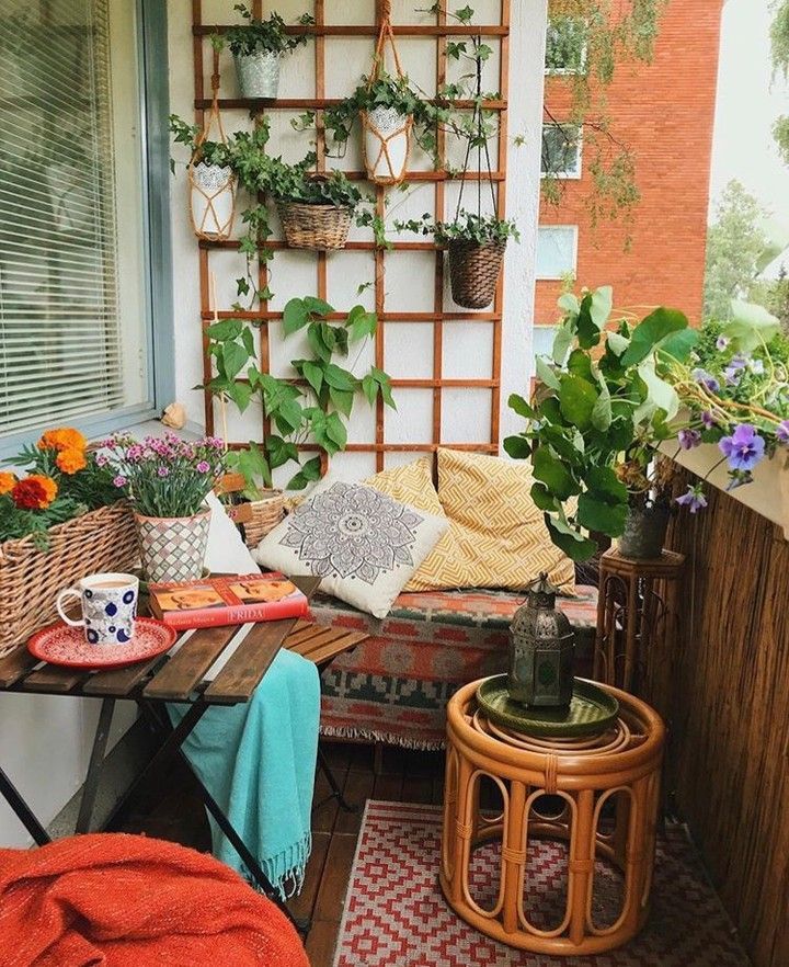 17 plants Patio apartment therapy ideas