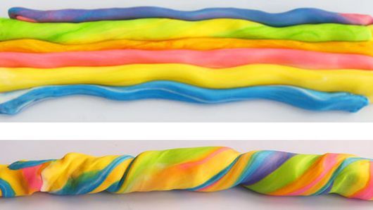 Rainbow Tie-Dye Surprise Cake -   18 cake Unicorn tie dye ideas