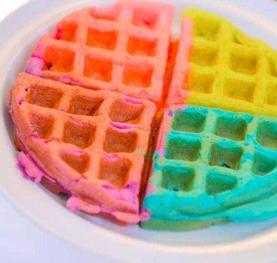 Rainbow Waffle Recipe Everyone Will Love | eHow.com -   18 cake Unicorn tie dye ideas