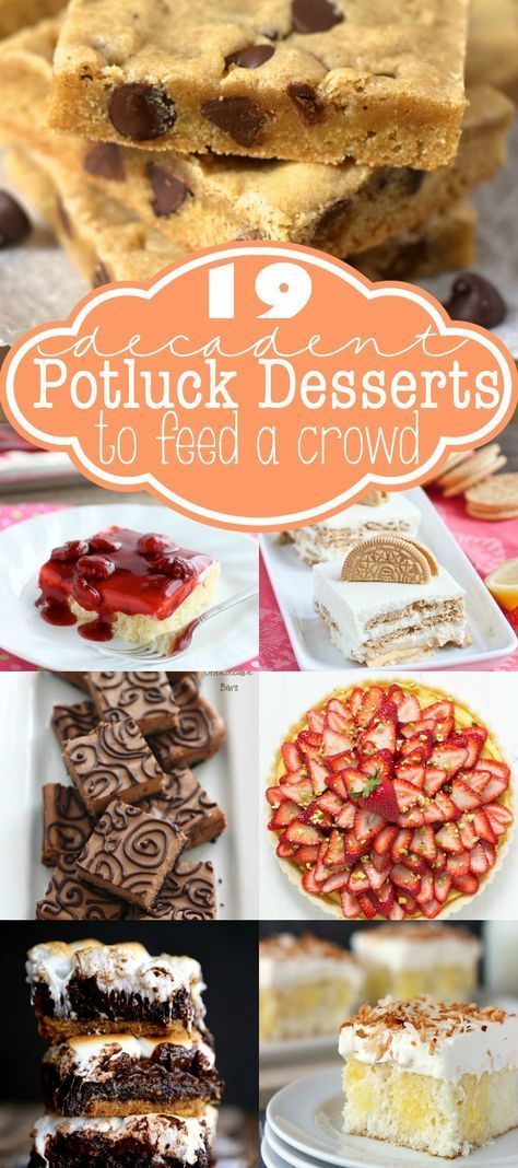 18 desserts For Parties crowd pleasers ideas