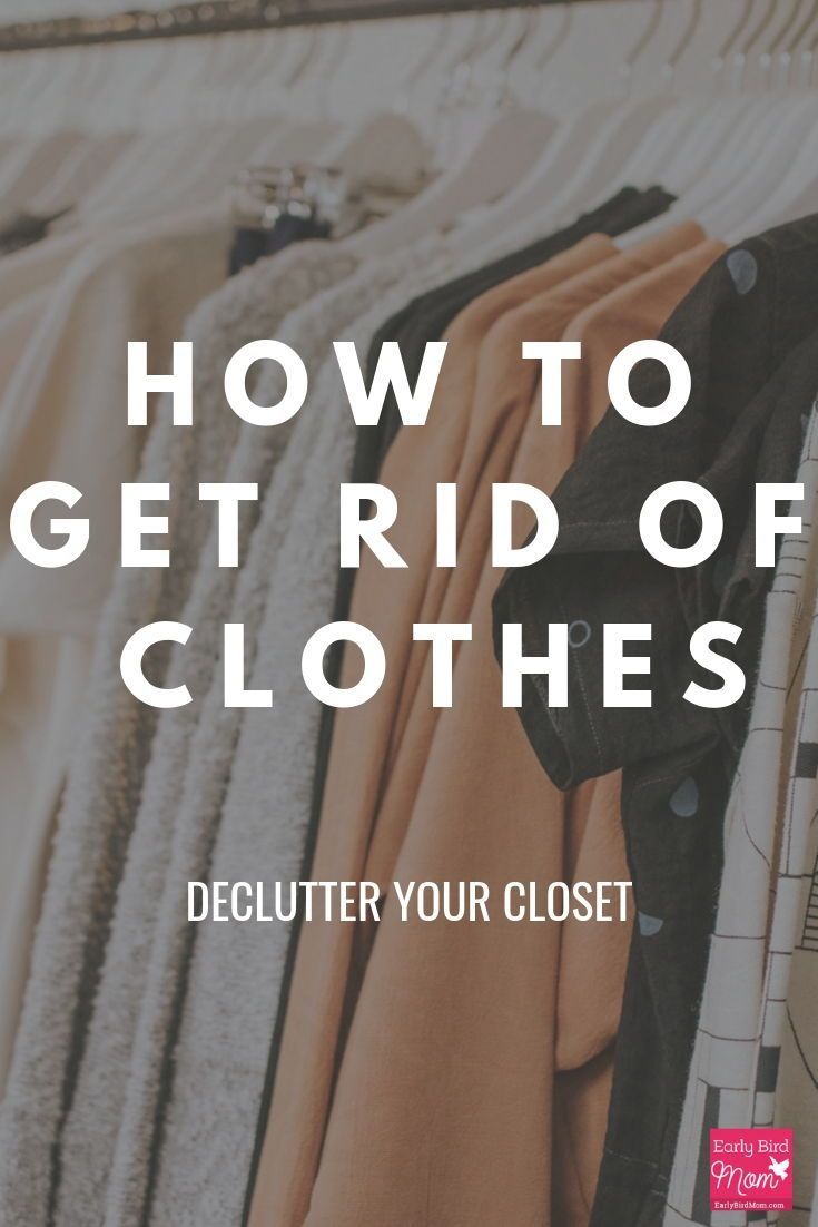 When and how to get rid of clothes -   18 DIY Clothes Storage life changing ideas