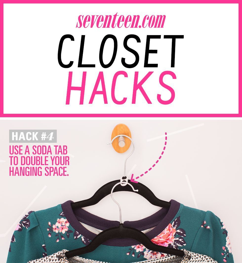 15 Life-Changing Closet Organizing Hacks for Girls Who Have Too Many Clothes -   18 DIY Clothes Storage life changing ideas
