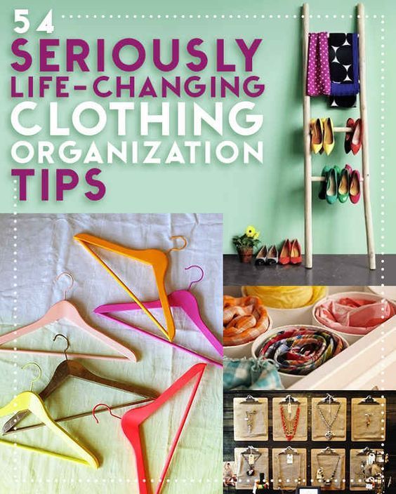 No dresser? No problem. -   18 DIY Clothes Storage life changing ideas