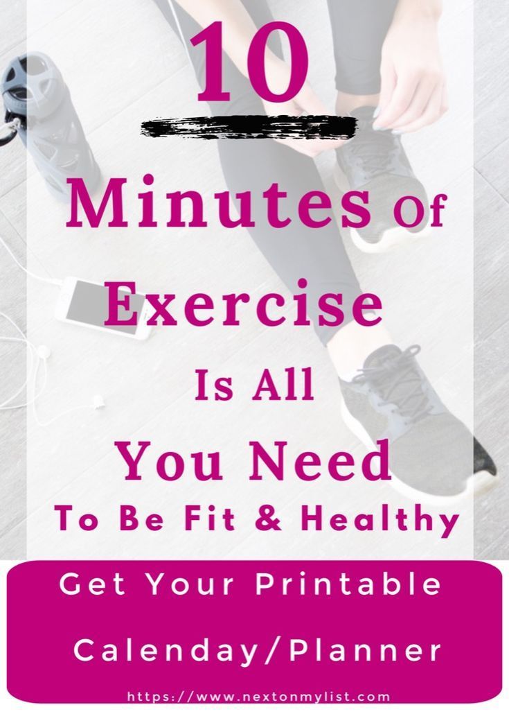 10 Minutes of Exercise Really Works! -   18 fitness Exercises articles ideas