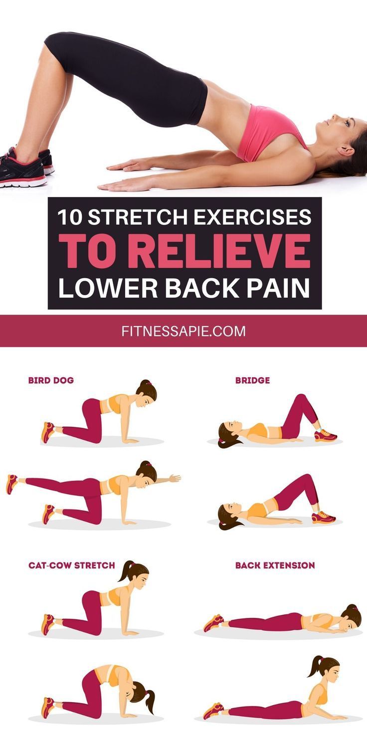 10 Stretch Exercises To Relieve Lower Back Pain -   18 fitness Exercises articles ideas
