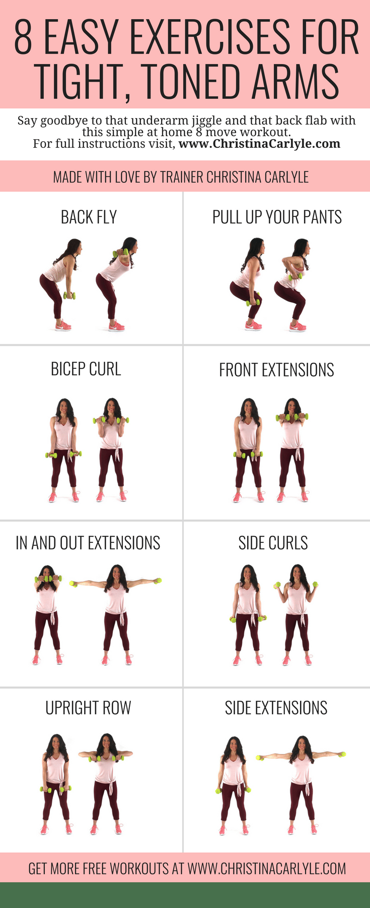 Arm Exercises with Weights for Women that want Tight, Toned Arms -   18 fitness Exercises articles ideas