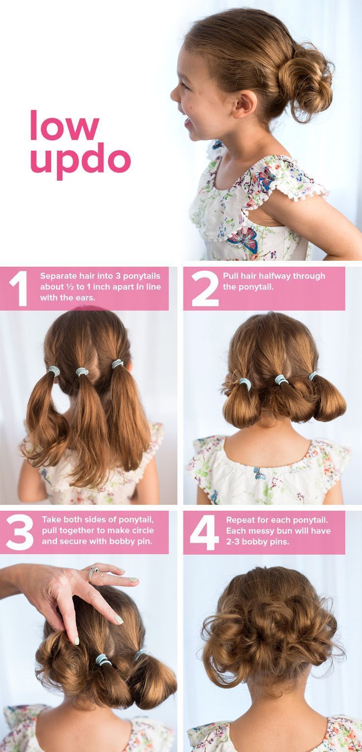 5 easy back-to school hairstyles for girls -   18 hairstyles Tutorial for kids ideas