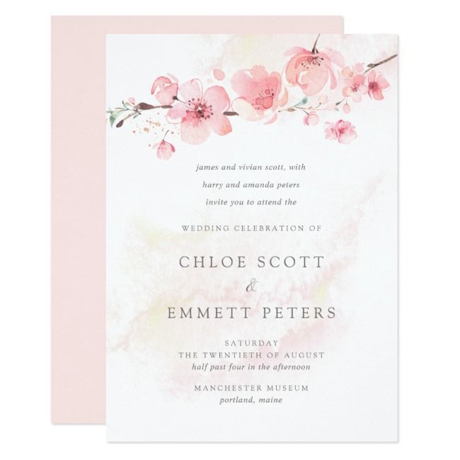 18 wedding Invitations pink ideas