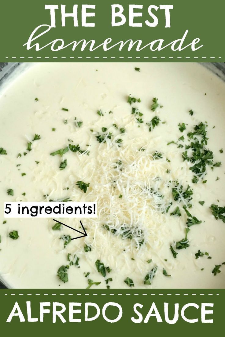 Cream Cheese Alfredo Sauce -   19 alfredo sauce recipe ideas