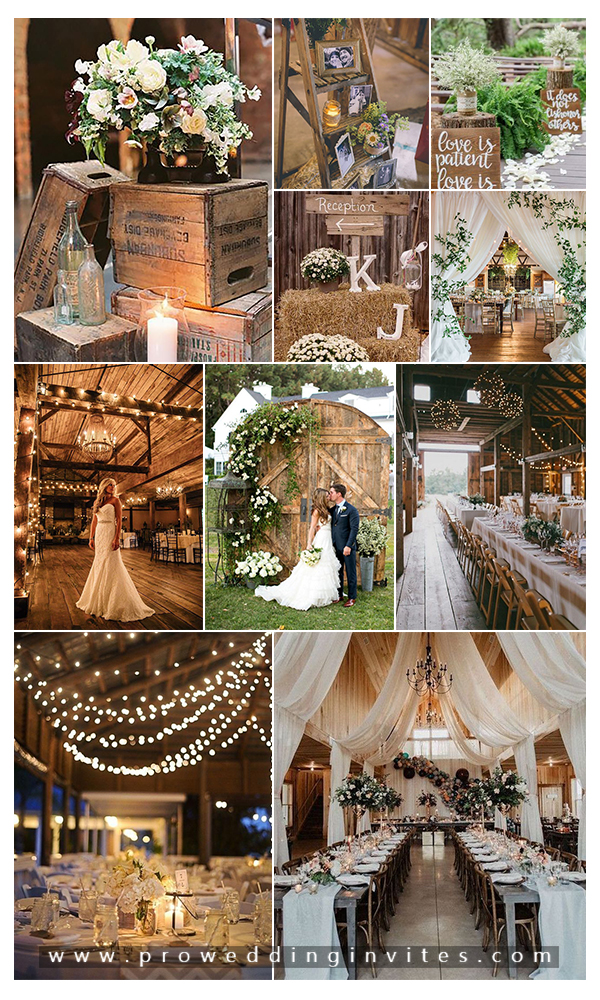 25 Treacly and Romantic Rustic Barn Wedding Decor Ideas -   19 barn wedding Inspiration ideas