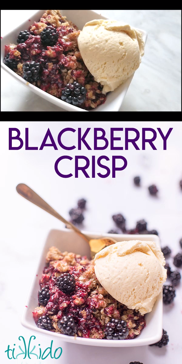 Blackberry Crisp Recipe -   19 desserts Summer unique ideas