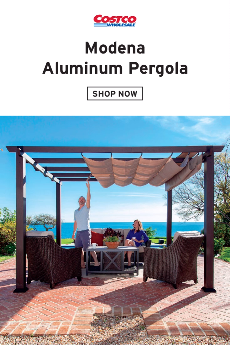 Modena Aluminum Pergola -   19 diy projects Backyard decks ideas