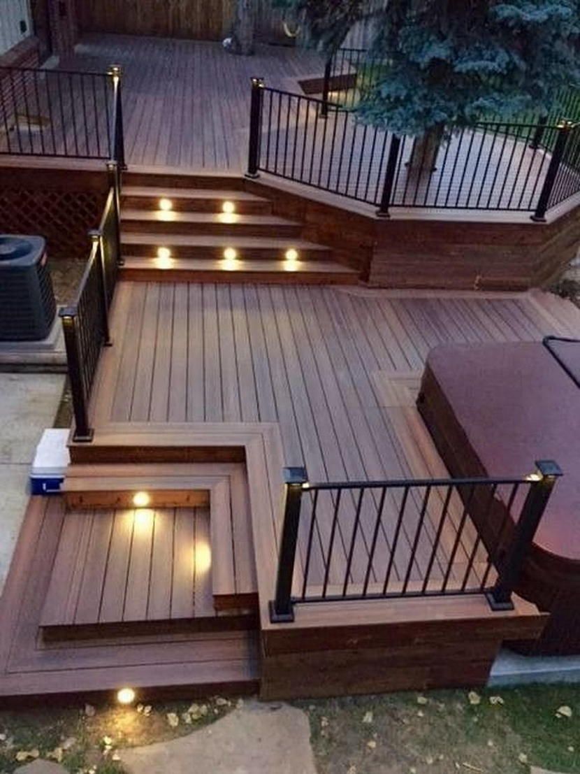 19 diy projects Backyard decks ideas