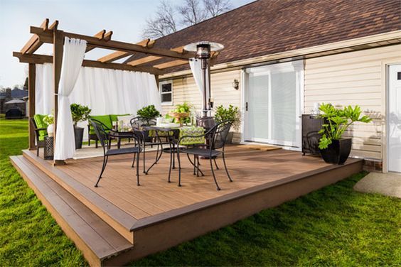 19 diy projects Backyard decks ideas