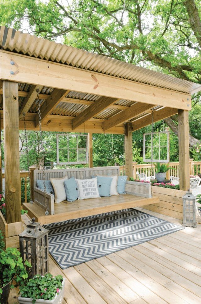 19 diy projects Backyard decks ideas