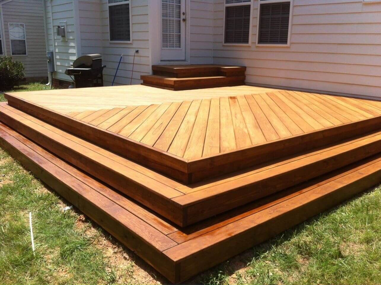 19 diy projects Backyard decks ideas