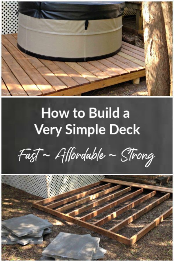 19 diy projects Backyard decks ideas