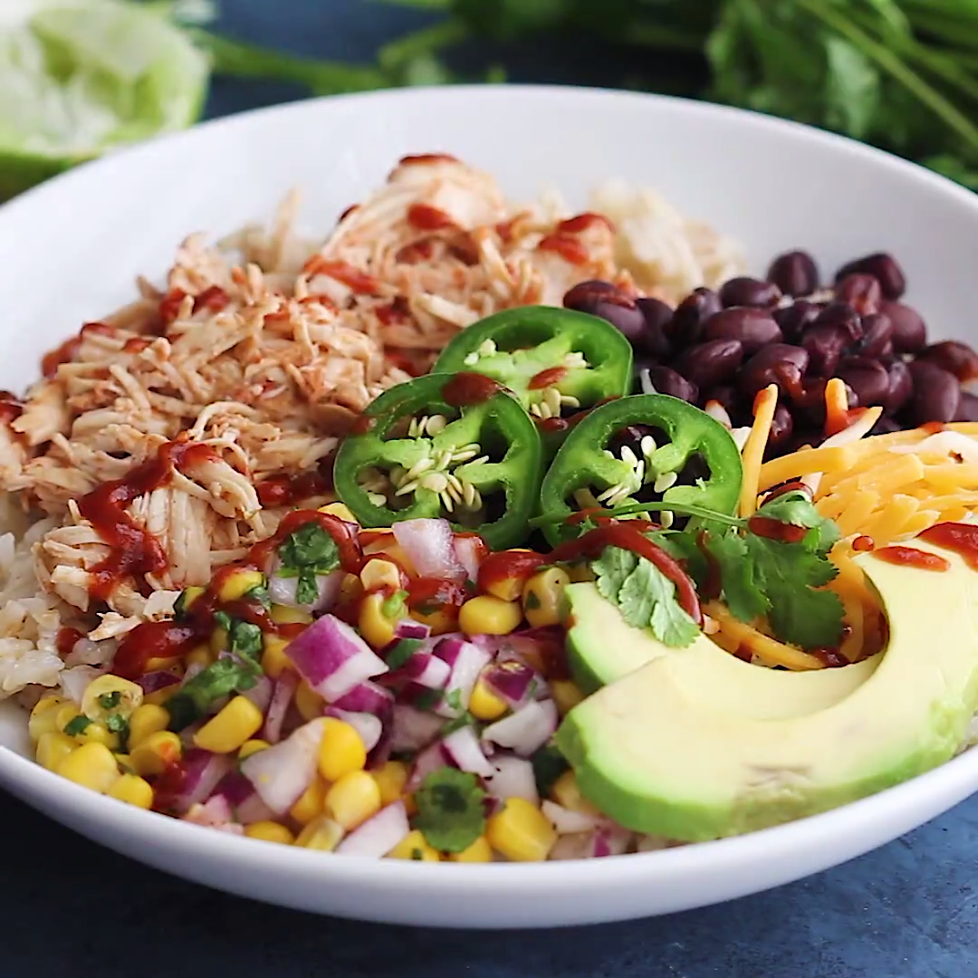 Better Than Chipotle DIY Chicken Burrito Bowls -   19 fitness Diet clean eating ideas