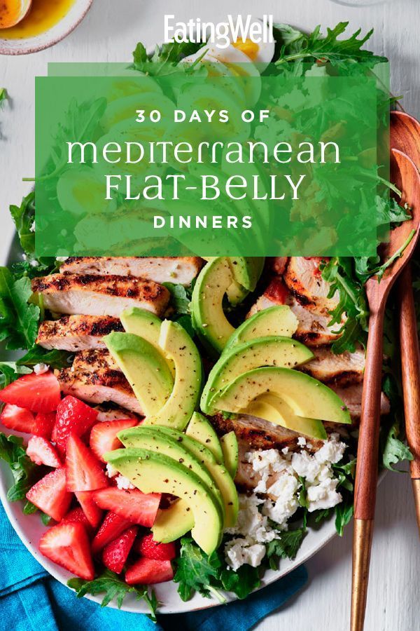 30 Days of Mediterranean Flat-Belly Dinners -   19 fitness Diet clean eating ideas