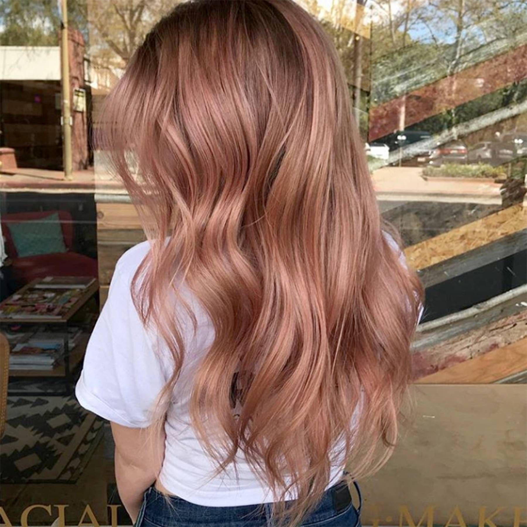 This is why you absolutely should dye your hair rose gold in lockdown -   19 hair Rose Gold pixie ideas