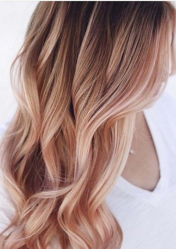 Excellent Rose Gold Hair Shades 2019 -   19 hair Rose Gold pixie ideas