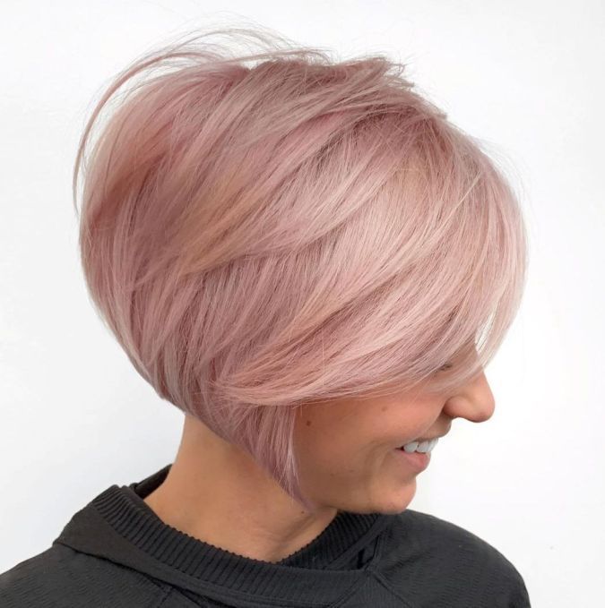 30 Eye-Catching Rose Gold Hair Styles for 2020 - Hair Adviser -   19 hair Rose Gold pixie ideas