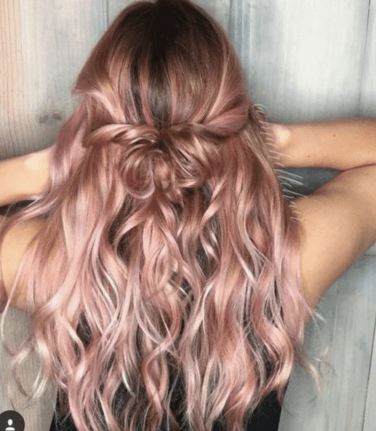19 hair Rose Gold pixie ideas