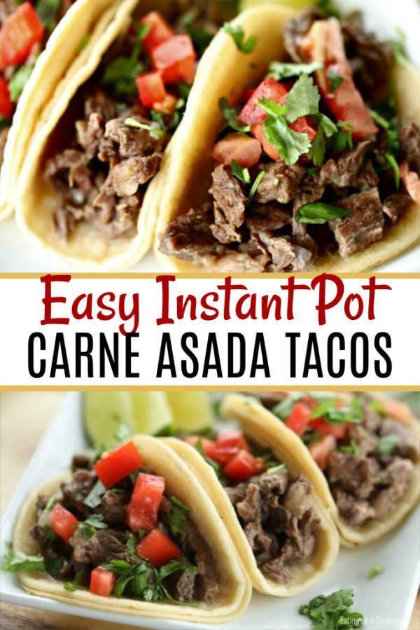 Instant Pot Street Tacos Recipe - Easy Pressure Cooker Street Tacos -   19 healthy recipes Beef night ideas