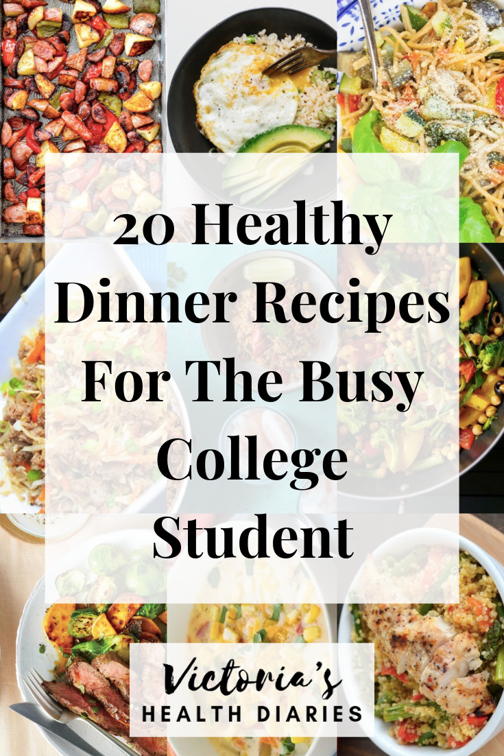 19 healthy recipes For College Students eating clean ideas