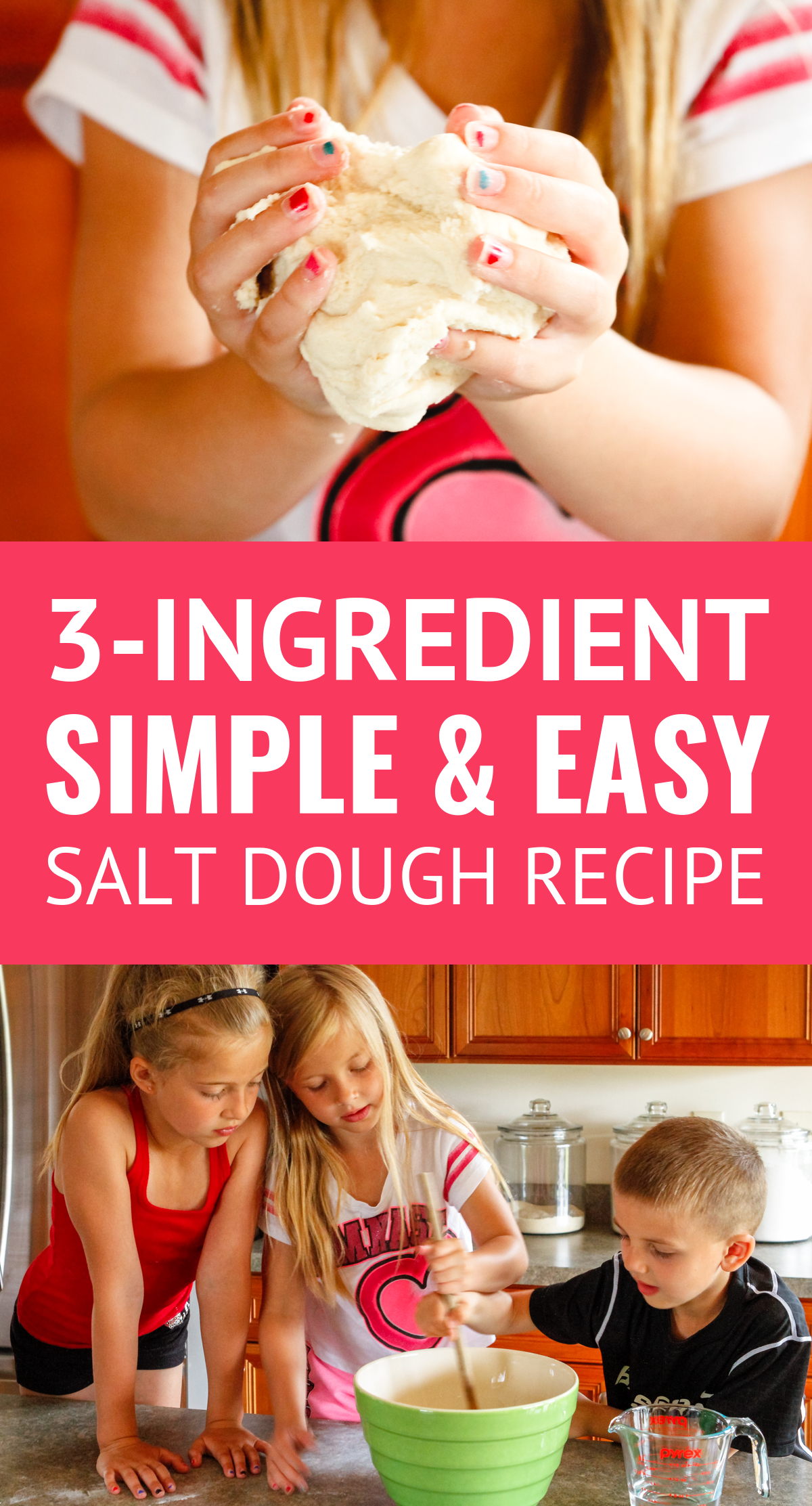 Easy Salt Dough Recipe for Kids (3 Ingredients!) – Unsophisticook -   19 holiday Art salt dough ideas