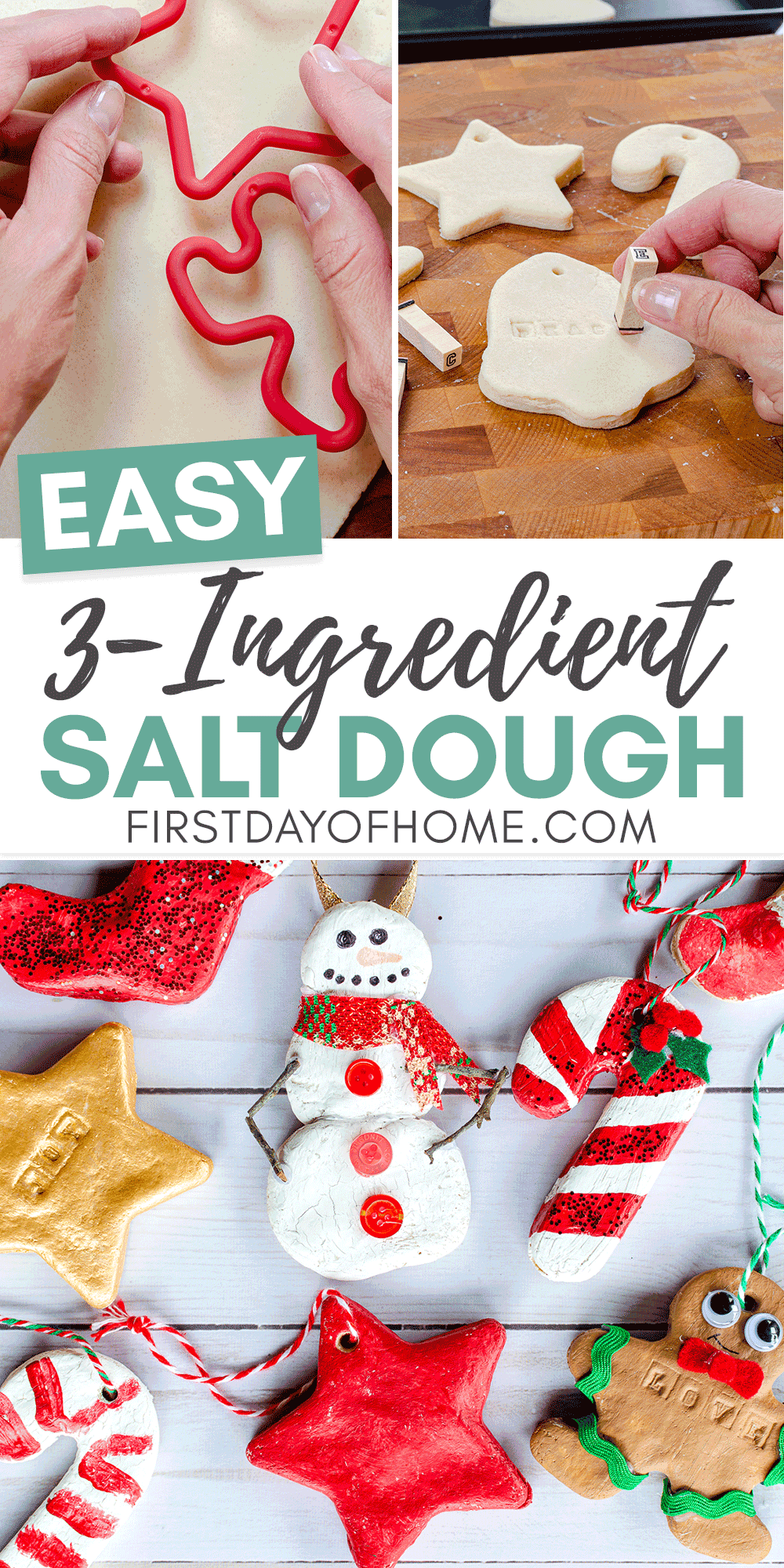How to Make Salt Dough Ornaments the Kids Will Love -   19 holiday Art salt dough ideas