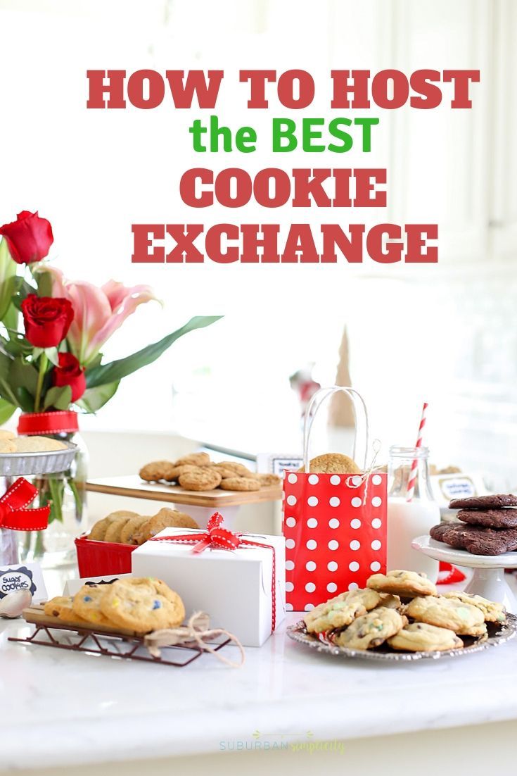 How to Host the Best Cookie Exchange - Suburban Simplicity -   19 holiday Cookies party ideas