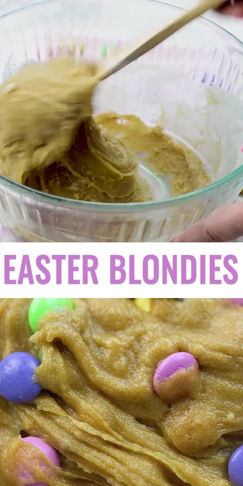 Chewy Easter Blondies!! -   19 holiday Easter recipe ideas