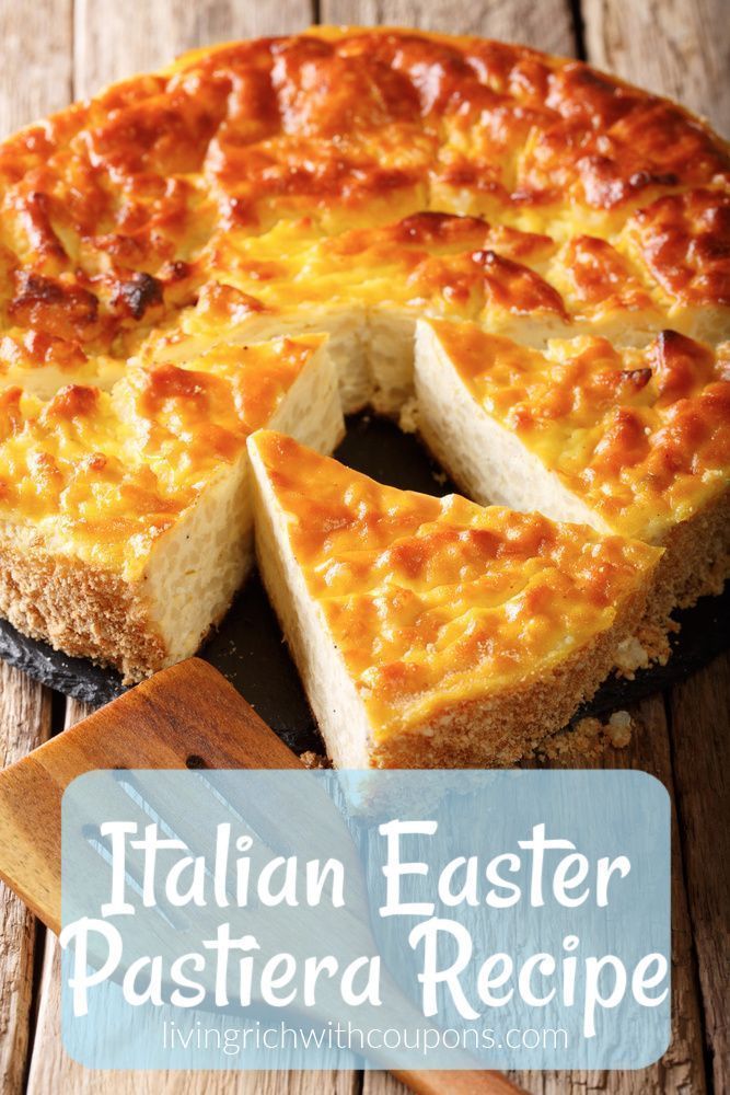 Italian Easter Pastiera Recipe -   19 holiday Easter recipe ideas