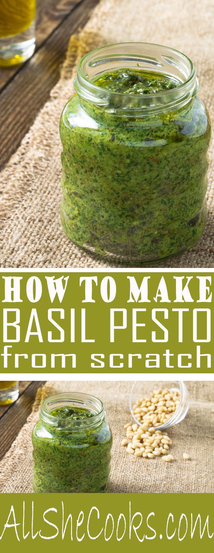 How to Make Basil Pesto from Scratch — Homemade Basil Pesto Sauce -   19 pesto recipe ideas