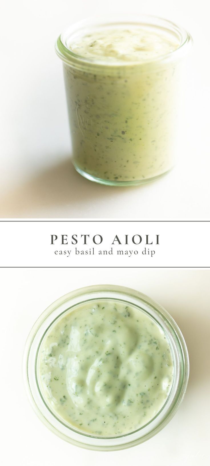 The Best Pesto Aioli Recipe | Julie Blanner -   19 pesto recipe ideas