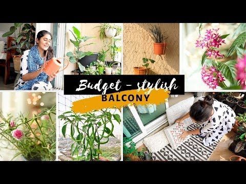 Stylish Balcony on a Budget | Plants and Decor (Diwali Special) -   19 plants Balcony articles ideas