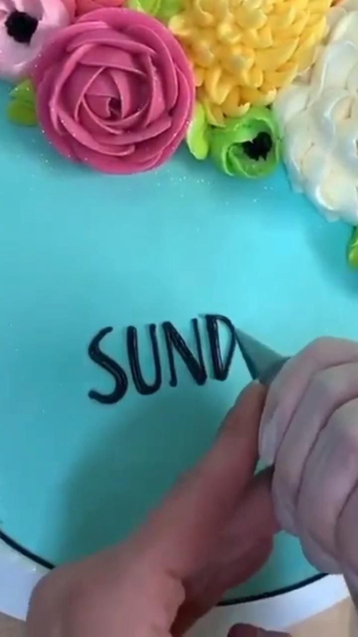 Drawing pen for cakes -   19 small cake Drawing ideas