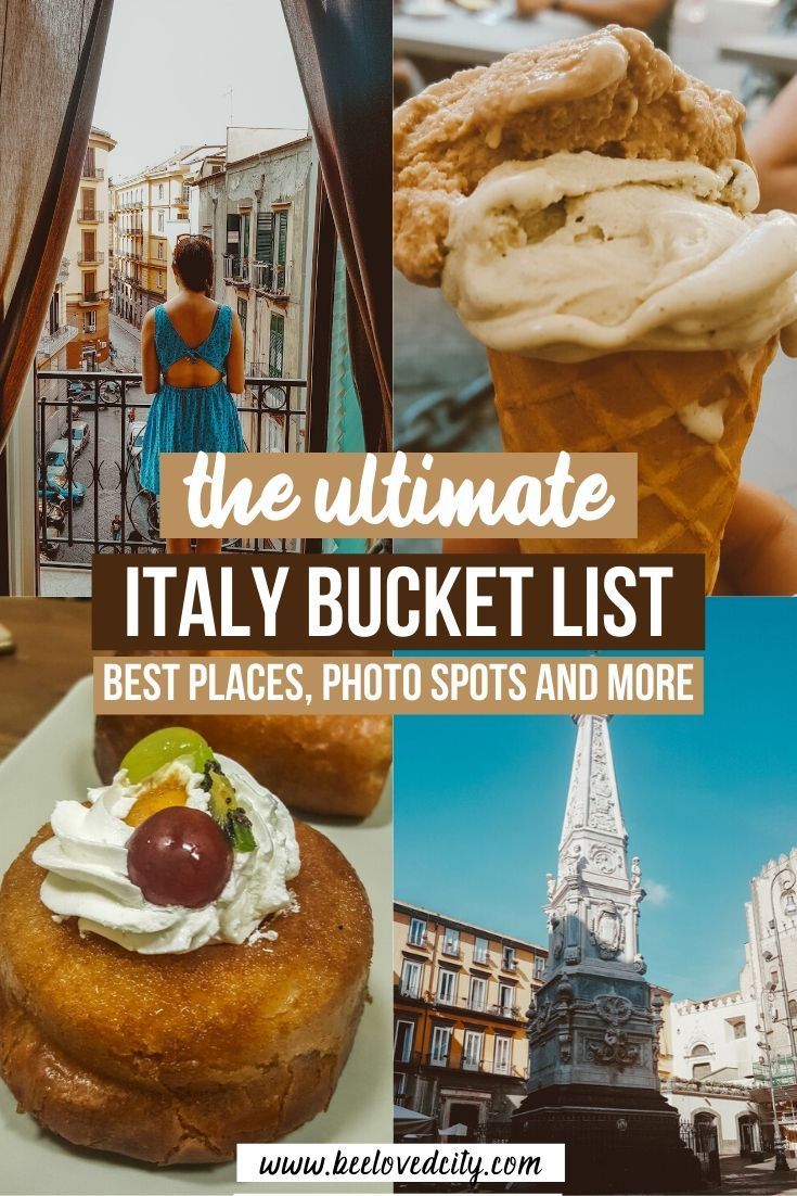 The ultimate Italy bucket list -   19 travel destinations Italy things to ideas