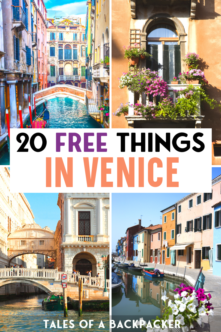 20 Totally Free Things to do in Venice -   19 travel destinations Italy things to ideas