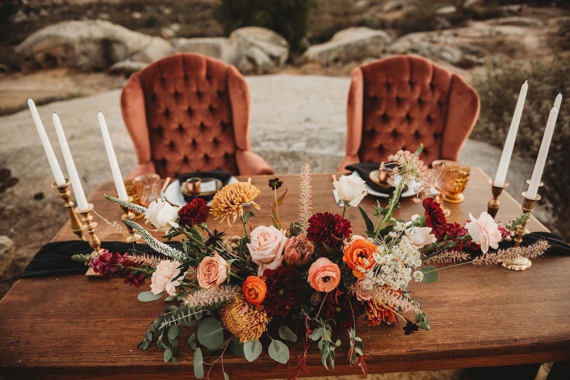 Copper, Gold & Rust Boho Wedding Inspiration for Fall Brides -   19 wedding Simple fall ideas