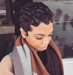 13 Easy Finger Waves Hair Styles You Will Want to Copy -   22 trendy hairstyles For Black Women ideas