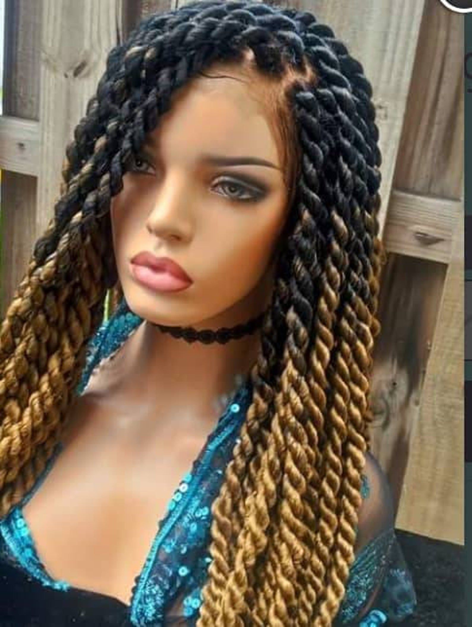 Ready to shipCustom made jumbo twist made on a 360 degree | Etsy -   22 trendy hairstyles For Black Women ideas