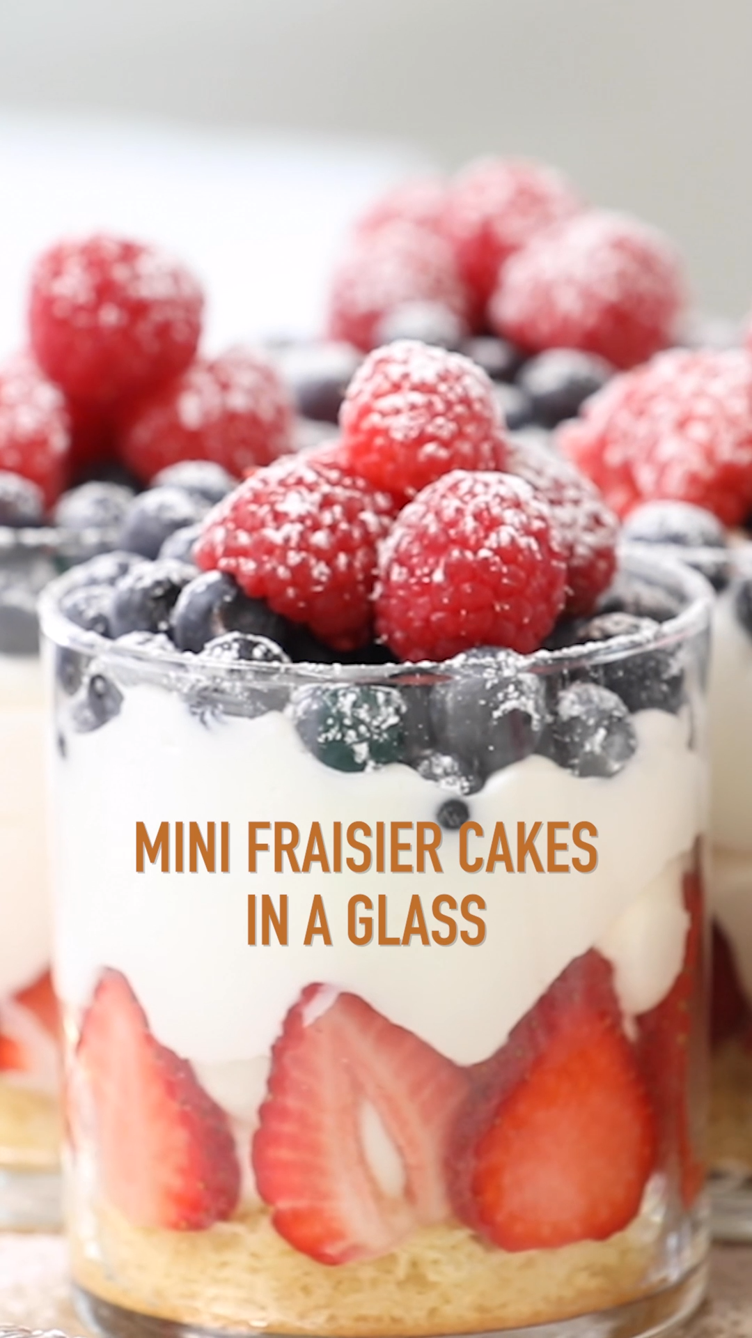 Mini Fraisier Cakes -   24 mini cake Videos ideas