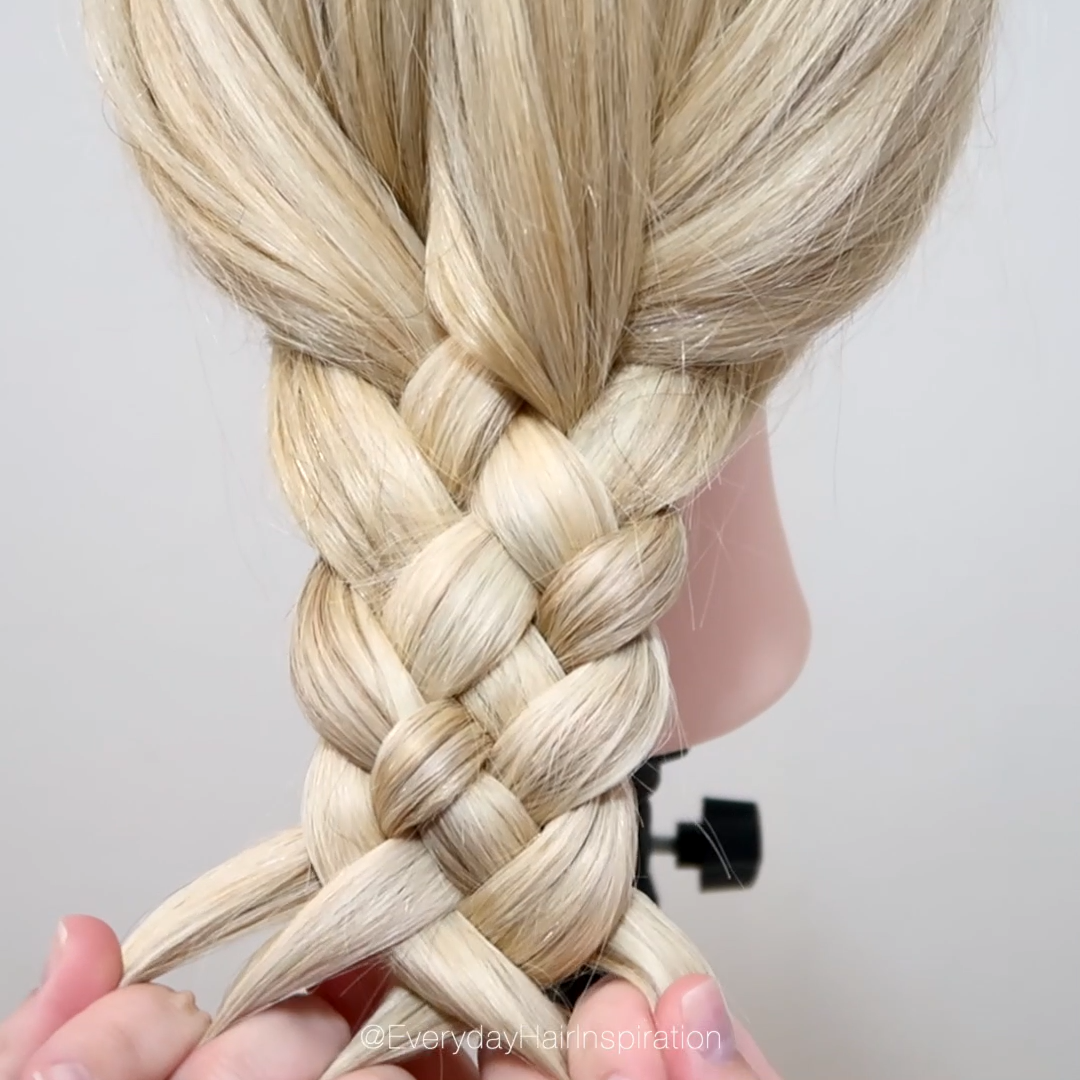 How to 5 strand braid - Click Here For The Full Tutorial -   25 hair Videos braids ideas