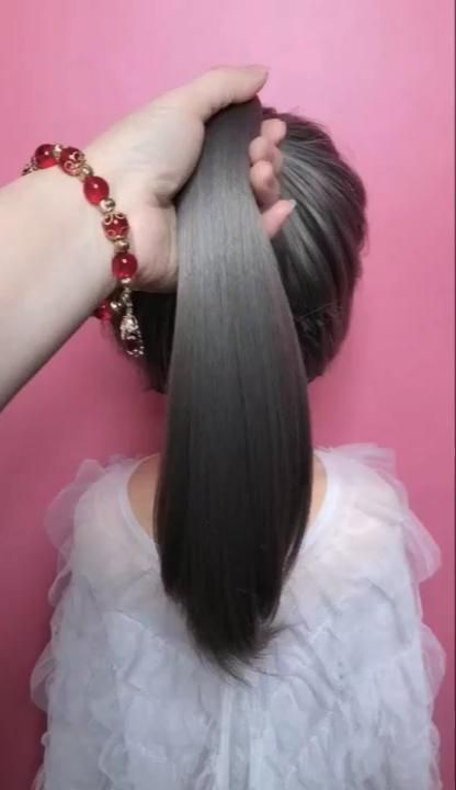Simple Hairstyles for long hair Video tutorial -   25 hair Videos braids ideas