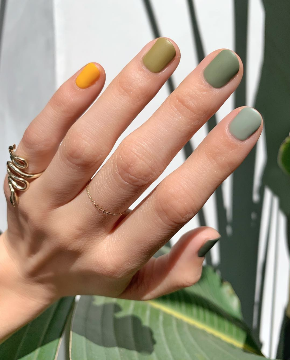 13 beauty Nails green ideas