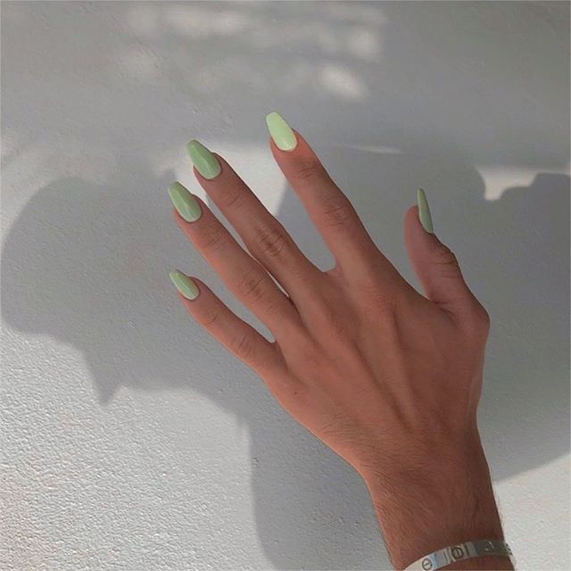 13 beauty Nails green ideas